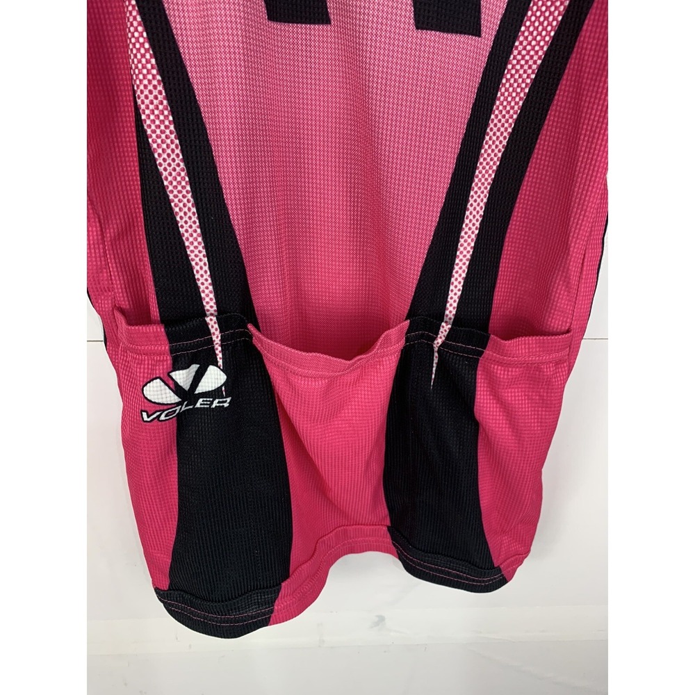 Voler Womens Medium Short Sleeve Landis Cyclery Outdoors Athletic jersey - Picture 10 of 10